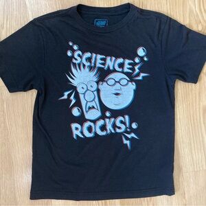 3D Muppets Science Bunsen Beaker t-shirt Kids 10